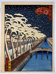 都名所百景 後半 二條堀川橋