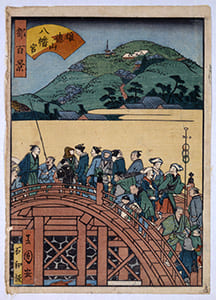 都名所百景 後半 : 雄徳山八幡宮