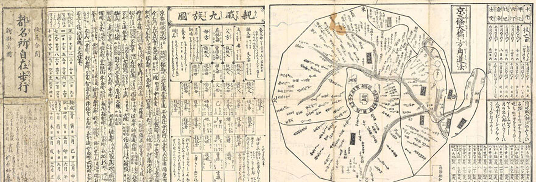 .都名所自在歩行 : 改正分間 : 新撰京圖.