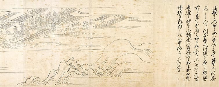 清凉寺縁起繪詞 第3