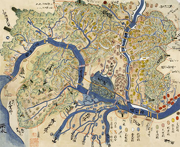 山城國近江國土砂留塲山内谷々圖 1